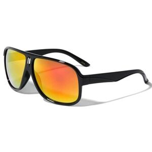 Aviator Sunglasses Orange Mirrored Lens Fashion Pilot Style Sun Glasses Lentes‎